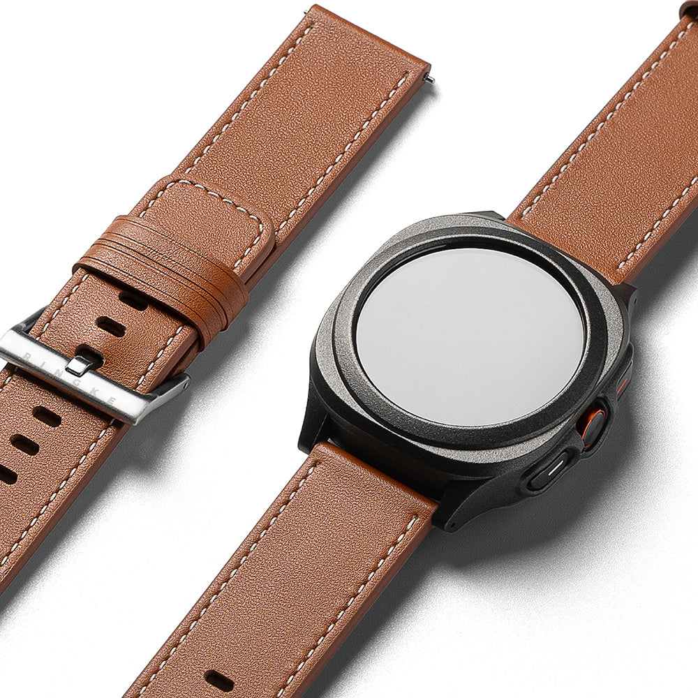 Kaiš Ringke One Basic Bold za Fossil Watch / Mobvoi Watch / Suunto Watch serije, 24mm, Braon