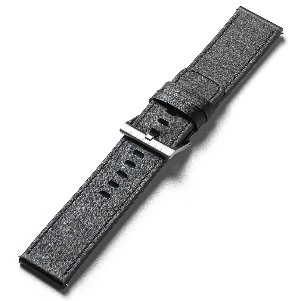 Kaiš Ringke One Basic Bold za Fossil Watch / Mobvoi Watch / Suunto Watch serije, 24mm, Crna