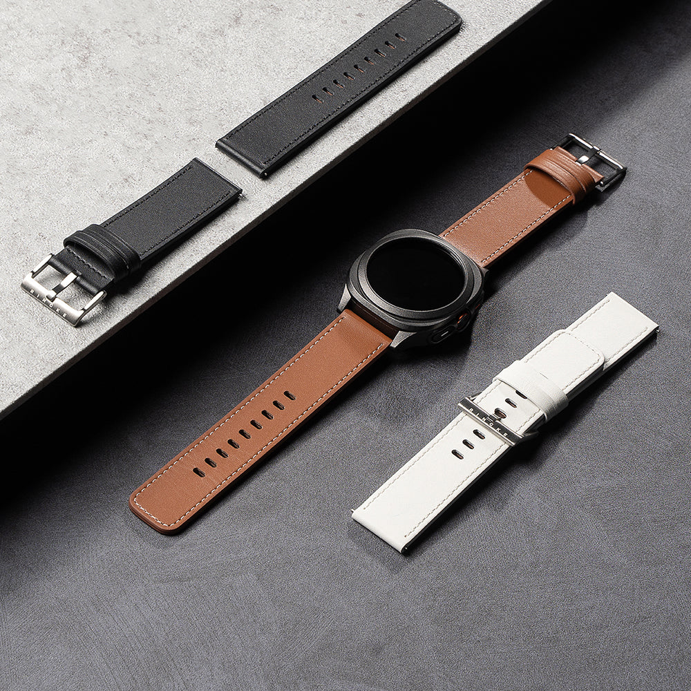 Kaiš Ringke One Basic Bold za Fossil Watch / Mobvoi Watch / Suunto Watch serije, 24mm, Crna