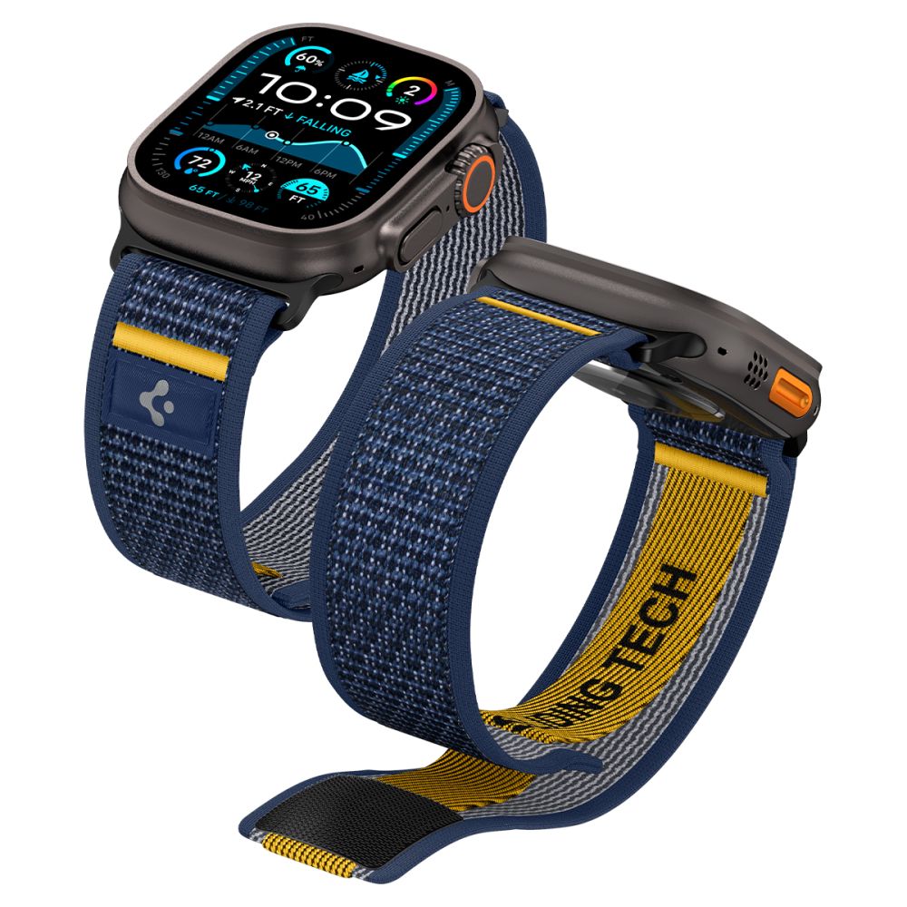 Kaiš Spigen Athlex Air za Apple Watch 49mm / 46mm / 45mm / 44mm Series, Mornarsko plavi AMP09036