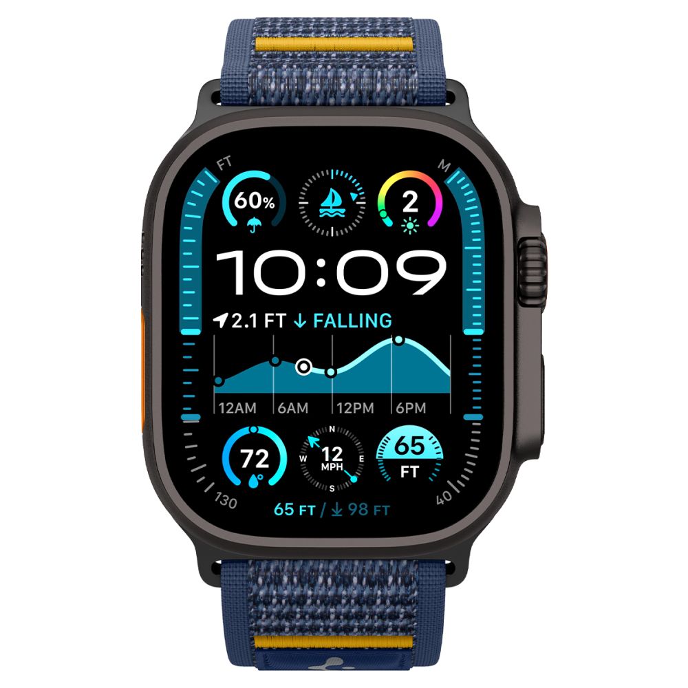 Kaiš Spigen Athlex Air za Apple Watch 49mm / 46mm / 45mm / 44mm Series, Mornarsko plavi AMP09036