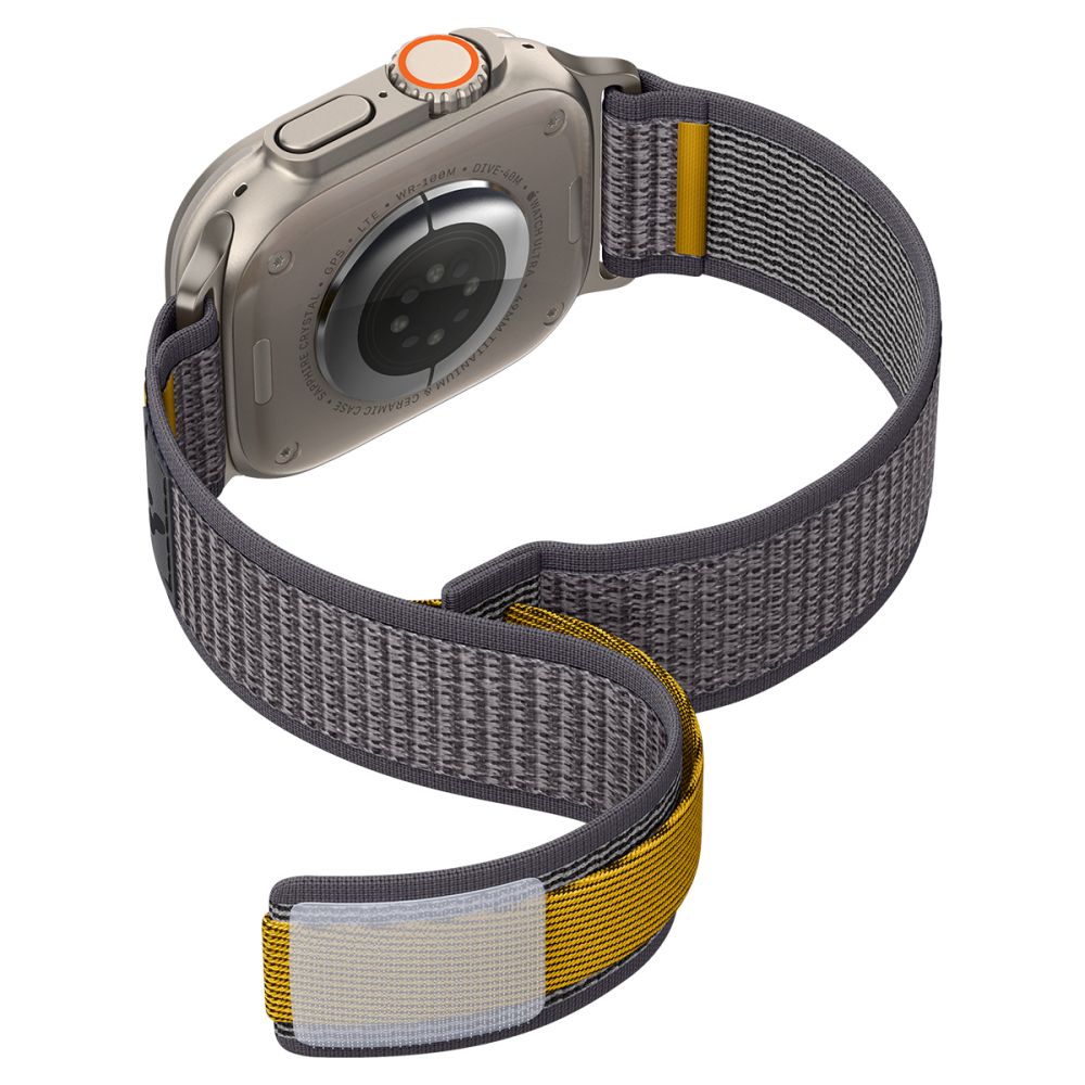 Kaiš Spigen Athlex Air za Apple Watch 49mm / 46mm / 45mm / 44mm seriju, sivi
