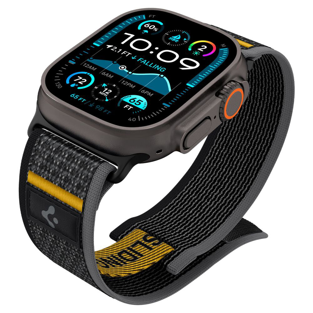 Kaiš Spigen Athlex Air za Apple Watch 49mm / 46mm / 45mm / 44mm Series, Crni AMP09033
