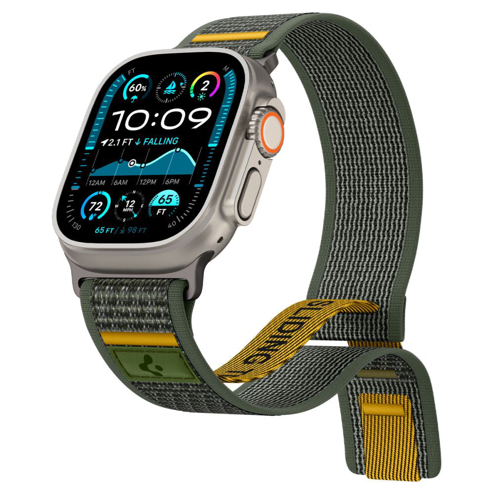 Kaiš Spigen Athlex Air za Apple Watch 49mm / 46mm / 45mm / 44mm Series, Zelena AMP09035
