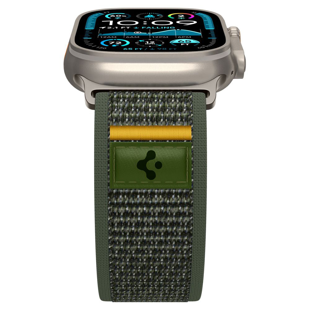 Kaiš Spigen Athlex Air za Apple Watch 49mm / 46mm / 45mm / 44mm Series, Zelena AMP09035