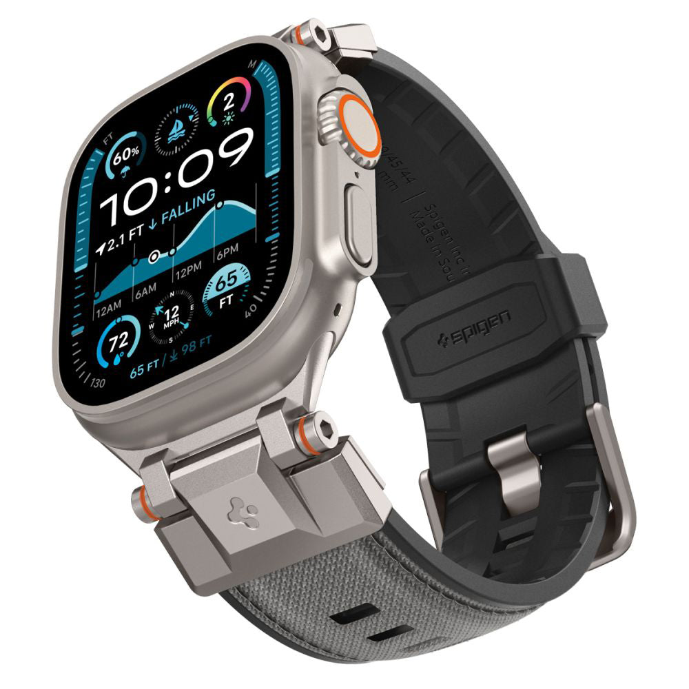 Kaiš Spigen DuraPro Armor za Apple Watch 49mm / 46mm / 45mm / 44mm / 42mm serije, sivi AMP09104