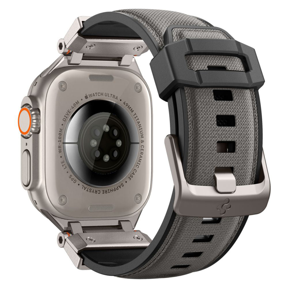 Kaiš Spigen DuraPro Armor za Apple Watch 49mm / 46mm / 45mm / 44mm / 42mm serije, sivi AMP09104