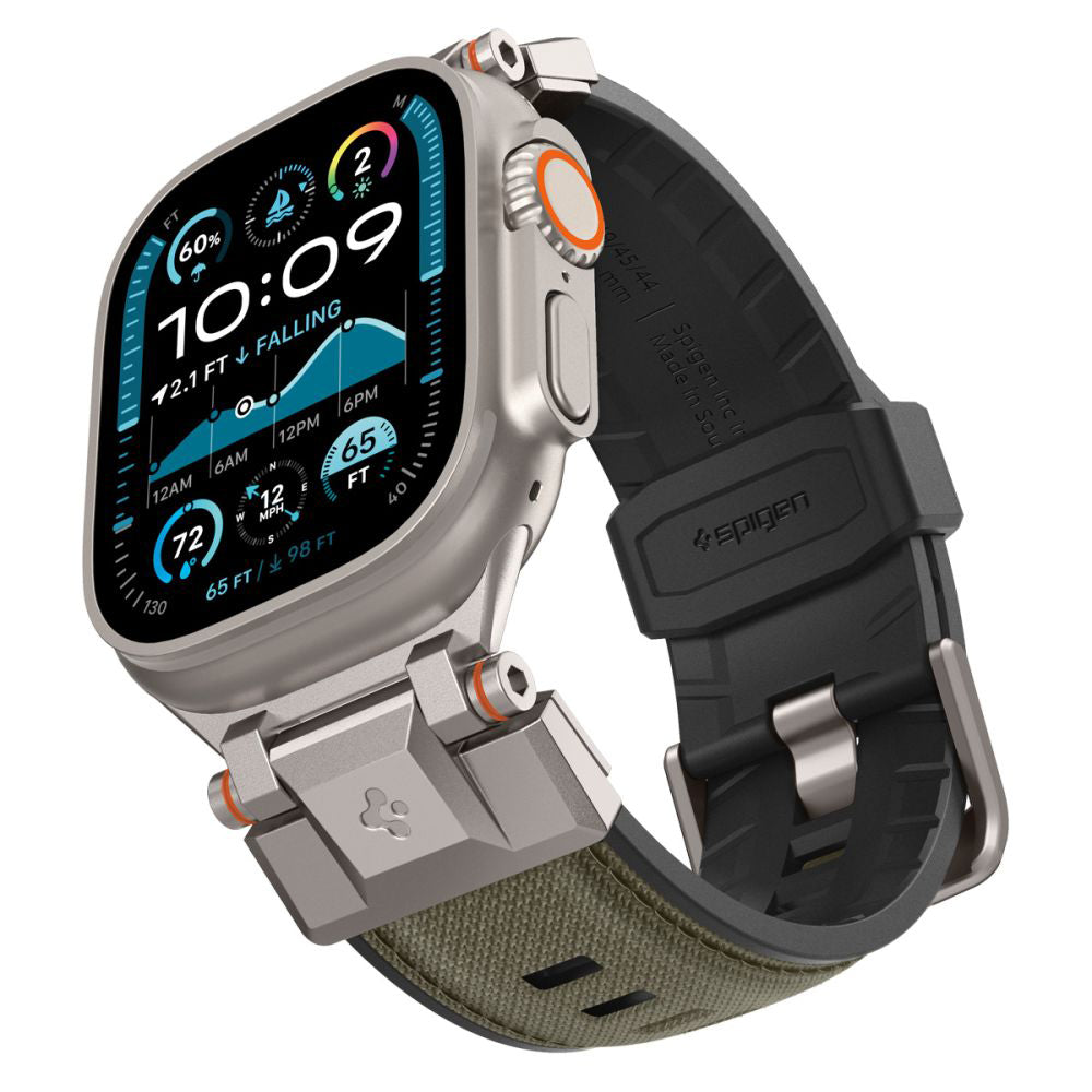 Kaiš Spigen DuraPro Armor za Apple Watch 49mm / 46mm / 45mm / 44mm / 42mm serije, Zeleni AMP09102