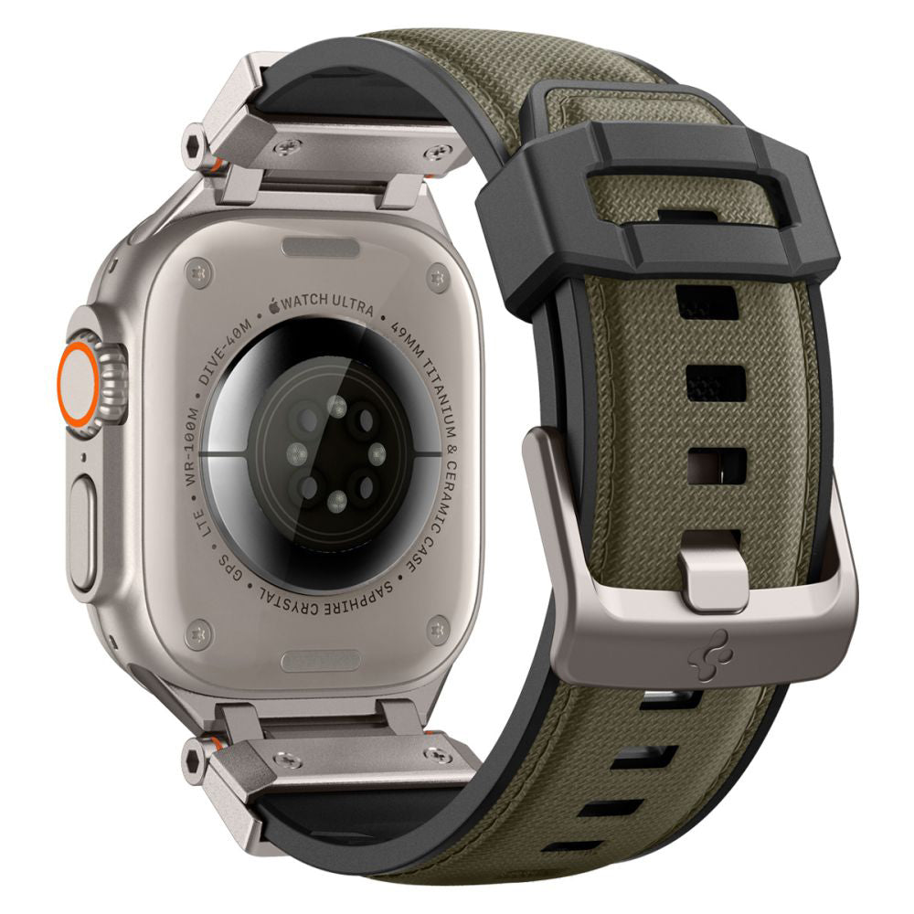 Kaiš Spigen DuraPro Armor za Apple Watch 49mm / 46mm / 45mm / 44mm / 42mm serije, Zeleni AMP09102