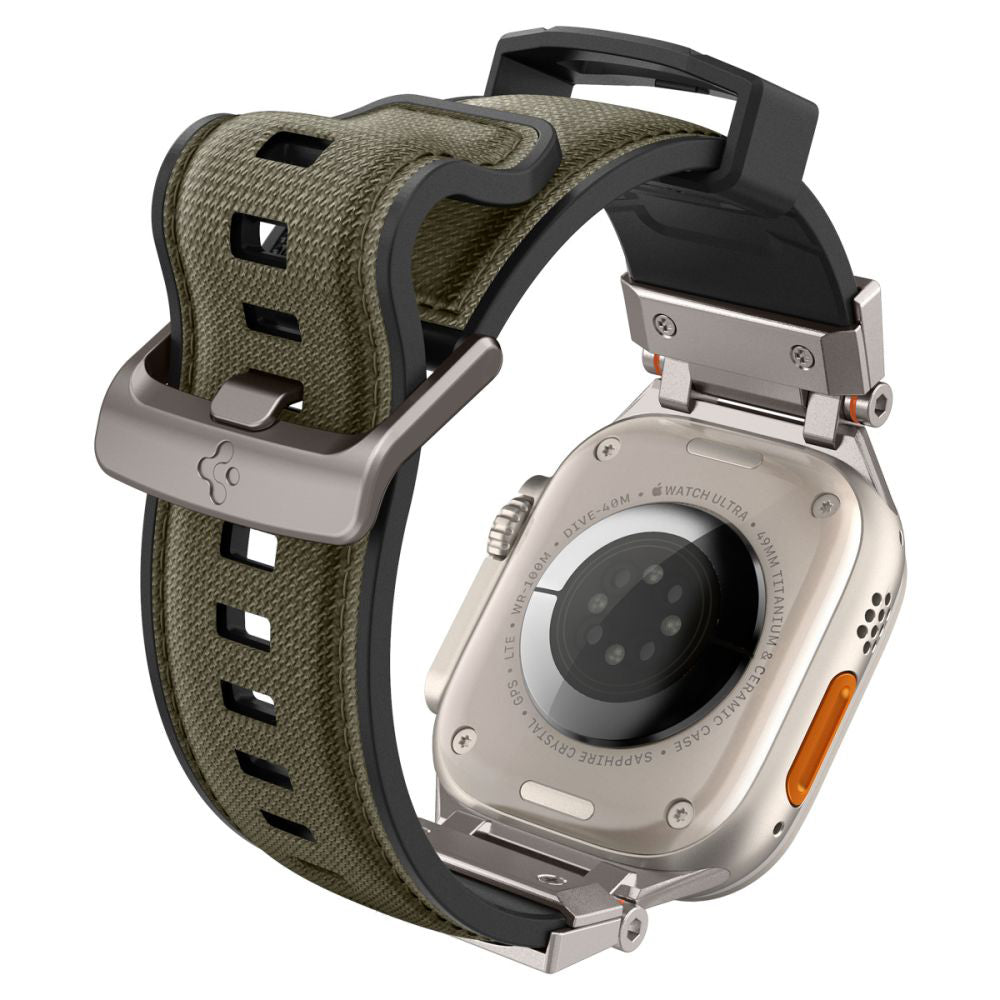 Kaiš Spigen DuraPro Armor za Apple Watch 49mm / 46mm / 45mm / 44mm / 42mm serije, Zeleni AMP09102