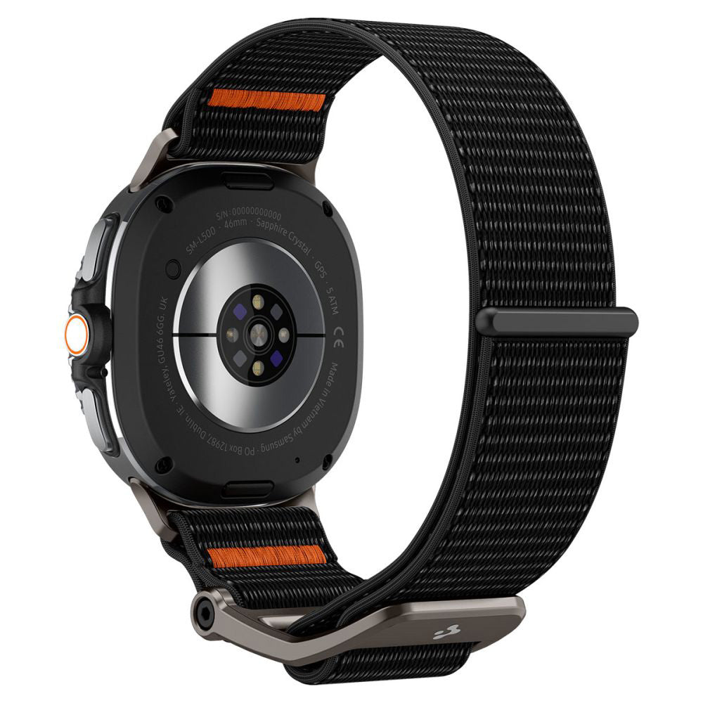 Curea Spigen DuraPro Flex za Samsung Galaxy Watch8 / Watch8 Classic Series, Crna AMP10116