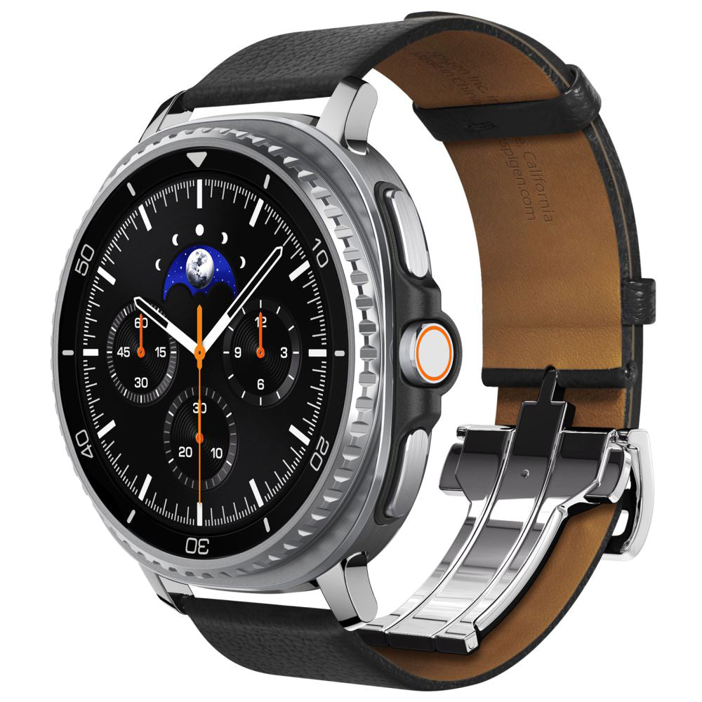 Kaiš Spigen Enzo za Samsung Galaxy Watch8 / Watch8 Classic Series, Crna AMP10119