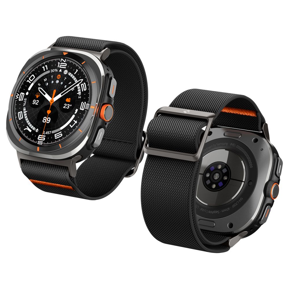Kaiš Spigen Fit Lite za Samsung Galaxy Watch Ultra, Crni AMP08772