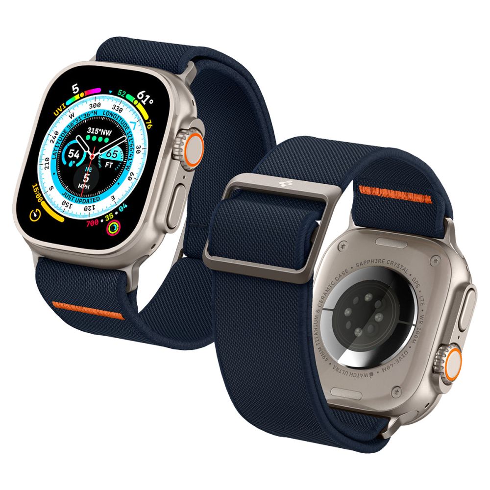 Kaiš Spigen Fit Lite Ultra za Apple Watch 49mm / 46mm / 45mm / 44mm / 42mm serije, Mornarsko plava AMP05984