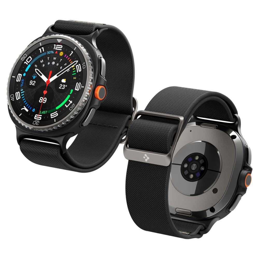 Curea Spigen Lite Fit za Samsung Galaxy Watch8 / Watch8 Classic Series, Crna AMP10117