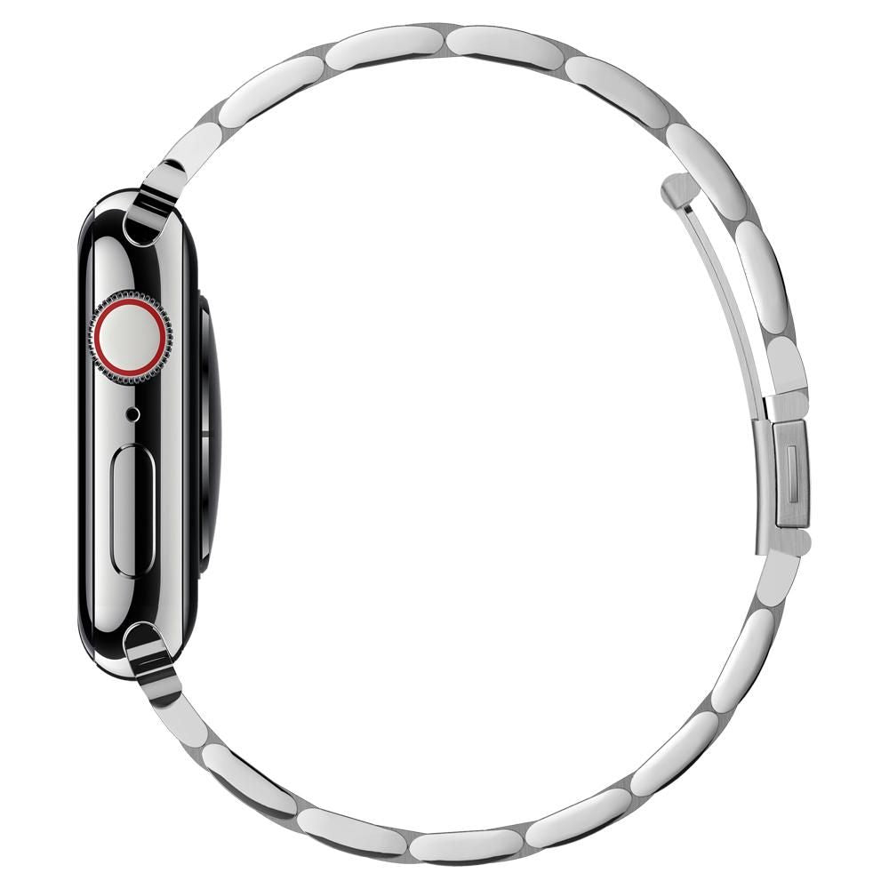 Kaiš Spigen Modern Fit za Apple Watch 42mm / 41mm / 40mm / 38mm serije, Srebrni 061MP25943