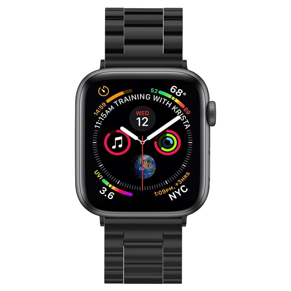 Kaiš Spigen Modern Fit za Apple Watch 49mm / 46mm / 45mm / 44mm / 42mm serije, Crni 062MP25403