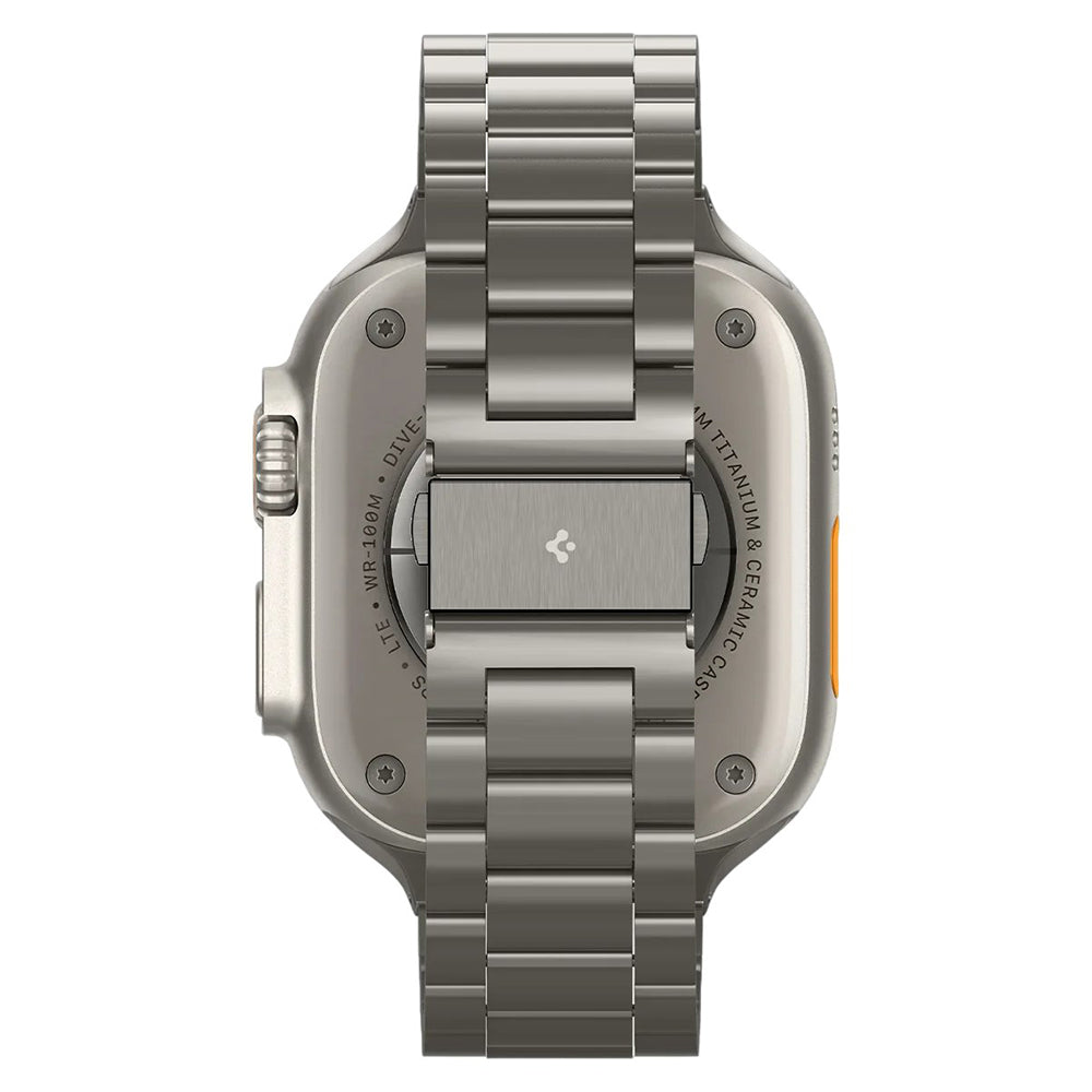 Spigen Modern Fit Titanium kaiš za Apple Watch 49 mm / 46 mm / 45 mm / 44 mm Series, sivi AMP09105