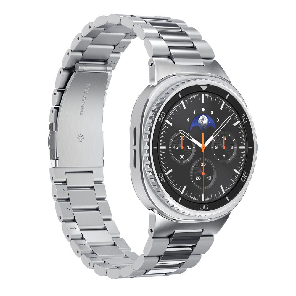Kaiš Spigen Modern Fit za Samsung Galaxy Watch8 / Watch8 Classic Series, Srebrni AMP10120