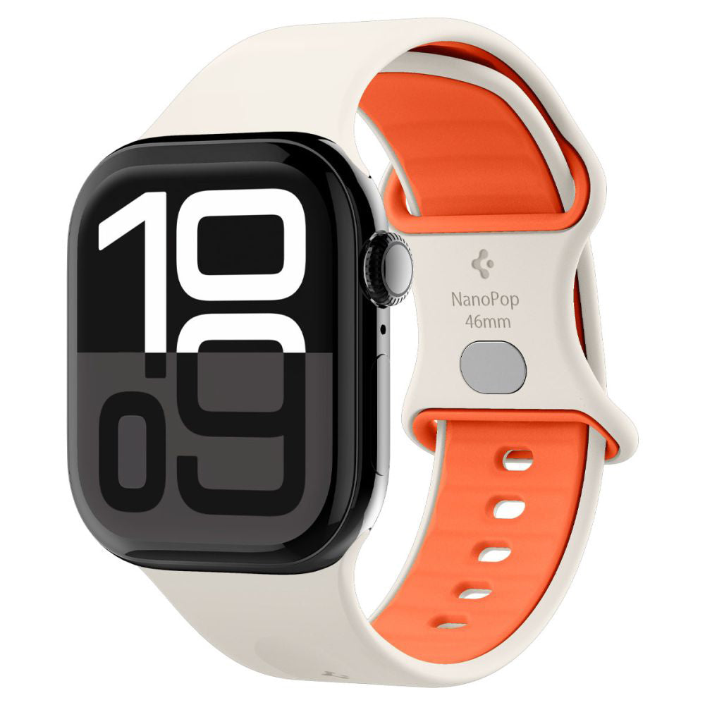 Kaiš Spigen Nano Pop za Apple Watch 42mm / 41mm / 40mm / 38mm serije, Bež