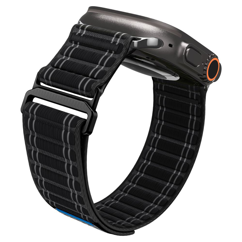 Kaiš Spigen WBF0 za Apple Watch 49mm / 46mm / 45mm / 44mm Series, Crni AMP10141