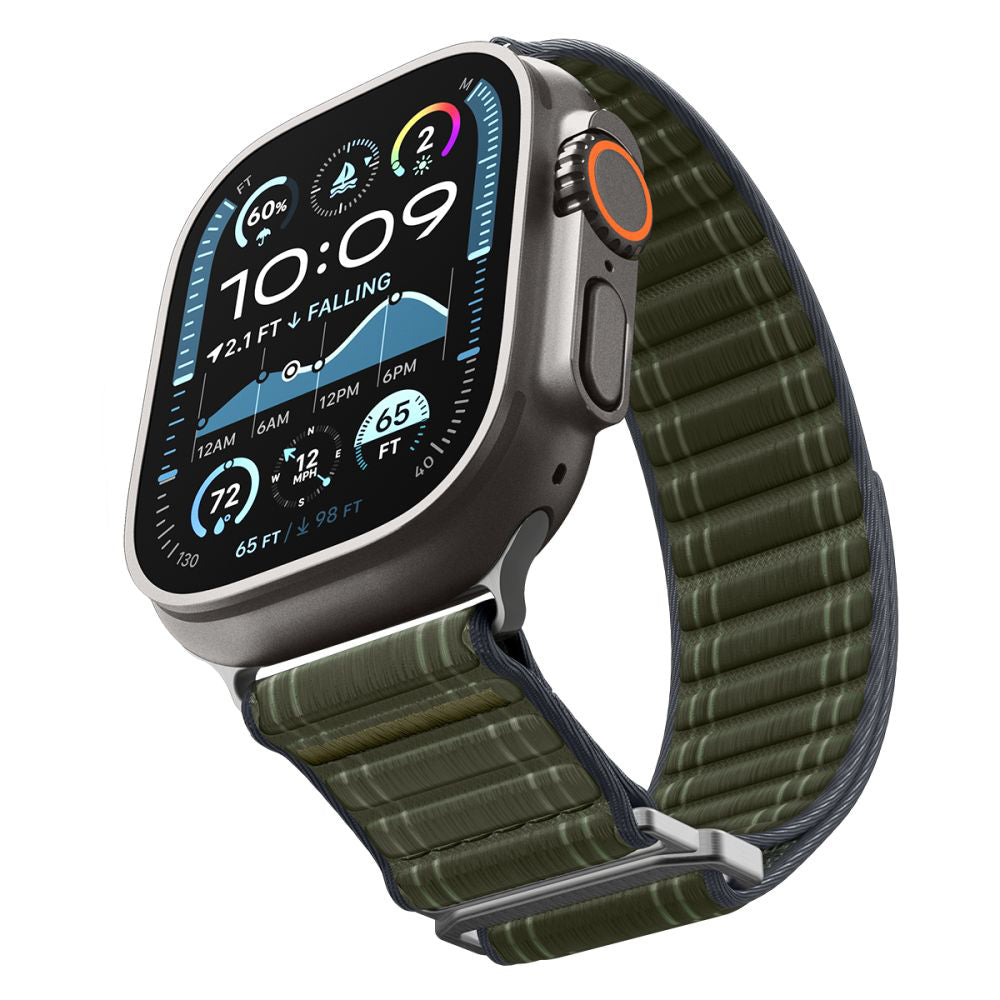 Kaiš Spigen WBF0 za Apple Watch 49mm / 46mm / 45mm / 44mm Series, Zelena AMP10142