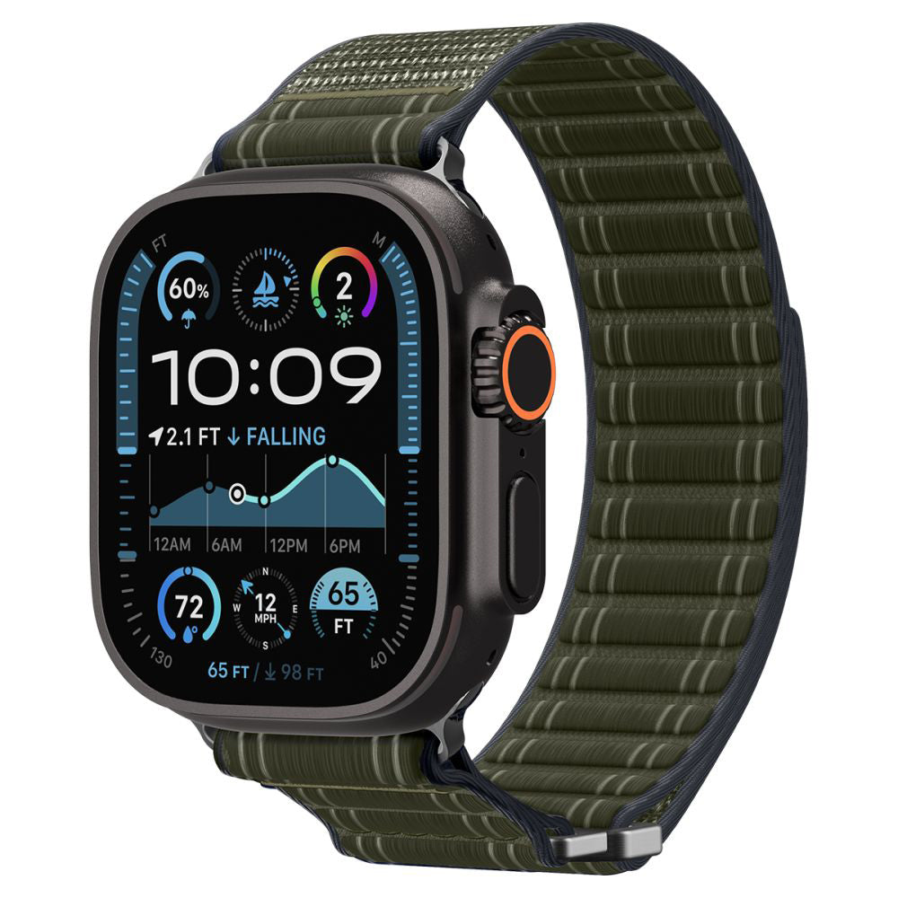 Kaiš Spigen WBF0 za Apple Watch 49mm / 46mm / 45mm / 44mm Series, Zelena AMP10142