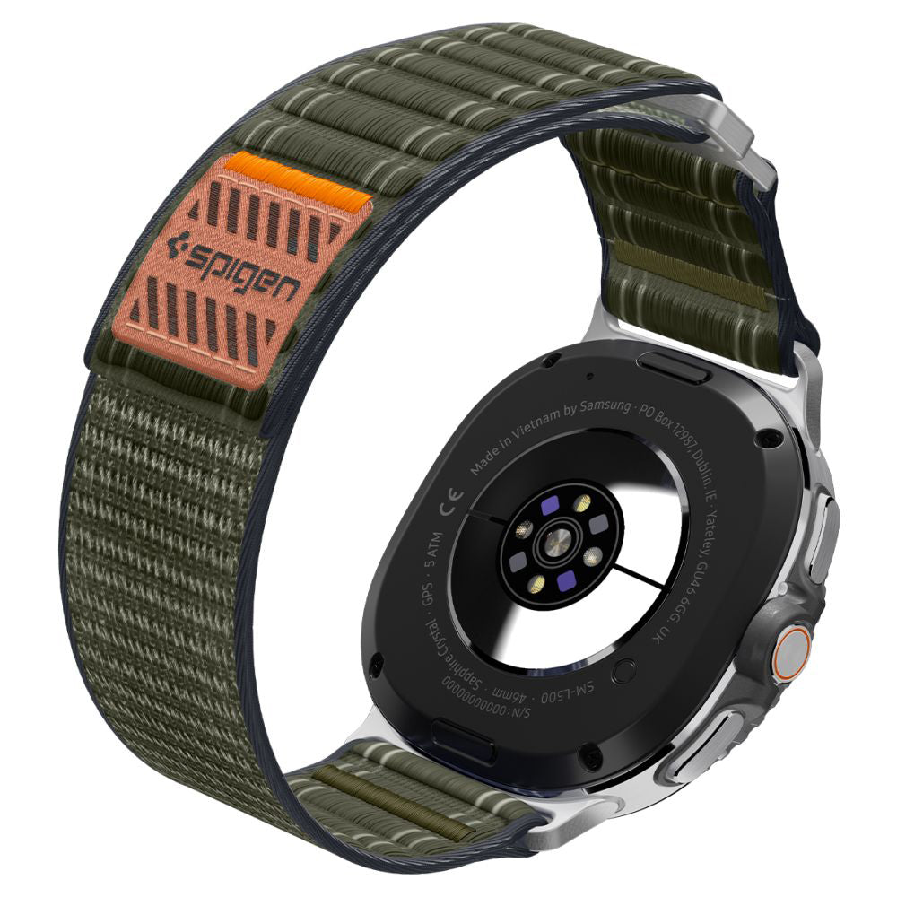 Kaiš Spigen WBF0 za Samsung Galaxy Watch8 / Watch8 Classic Series, Zelena