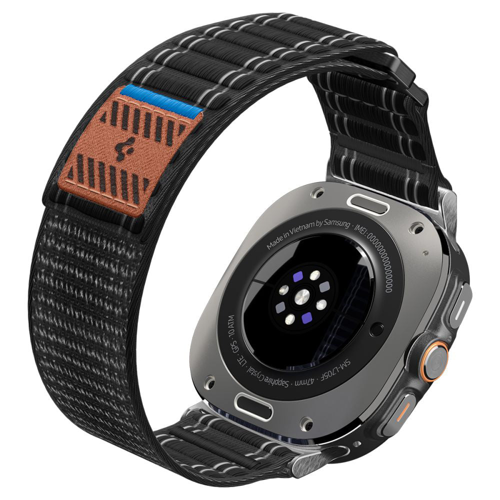 Kaiš Spigen WBF0 za Samsung Galaxy Watch Ultra, Crni AMP10146