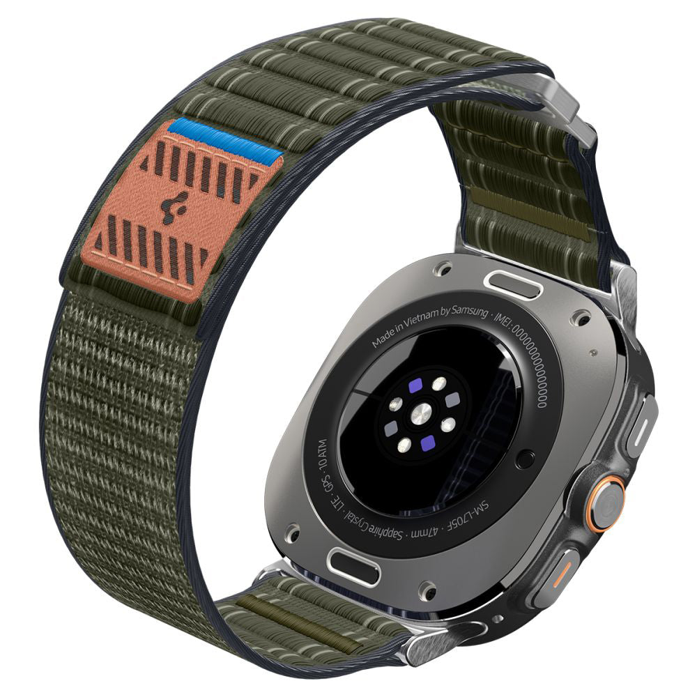 Kaiš Spigen WBF0 za Samsung Galaxy Watch Ultra, Zelena AMP10147