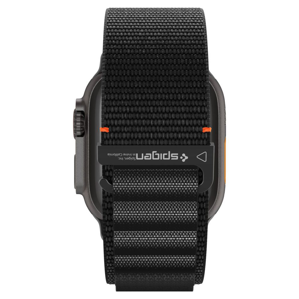 Kaiš Spigen WBF1 za Apple Watch 49mm / 46mm / 45mm / 44mm Series, Crni AMP10144