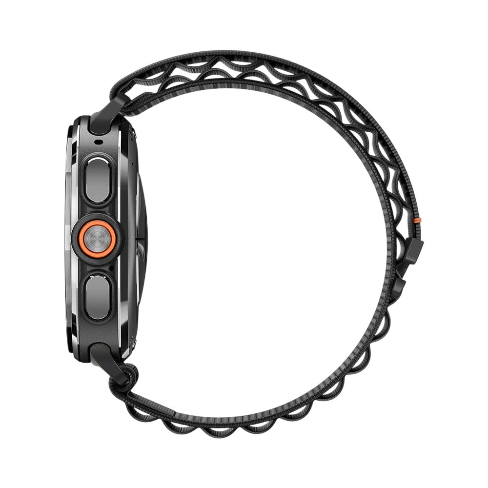 Spigen WBF1 kaiš za Samsung Galaxy Watch Ultra Series, Crna AMP11613