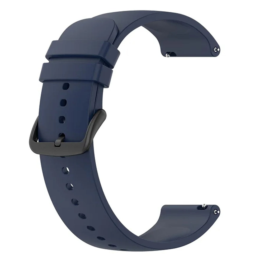 Kaiš Techsuit W001 za Samsung Galaxy Watch / Huawei Watch Series, 20mm, Tamnoplava