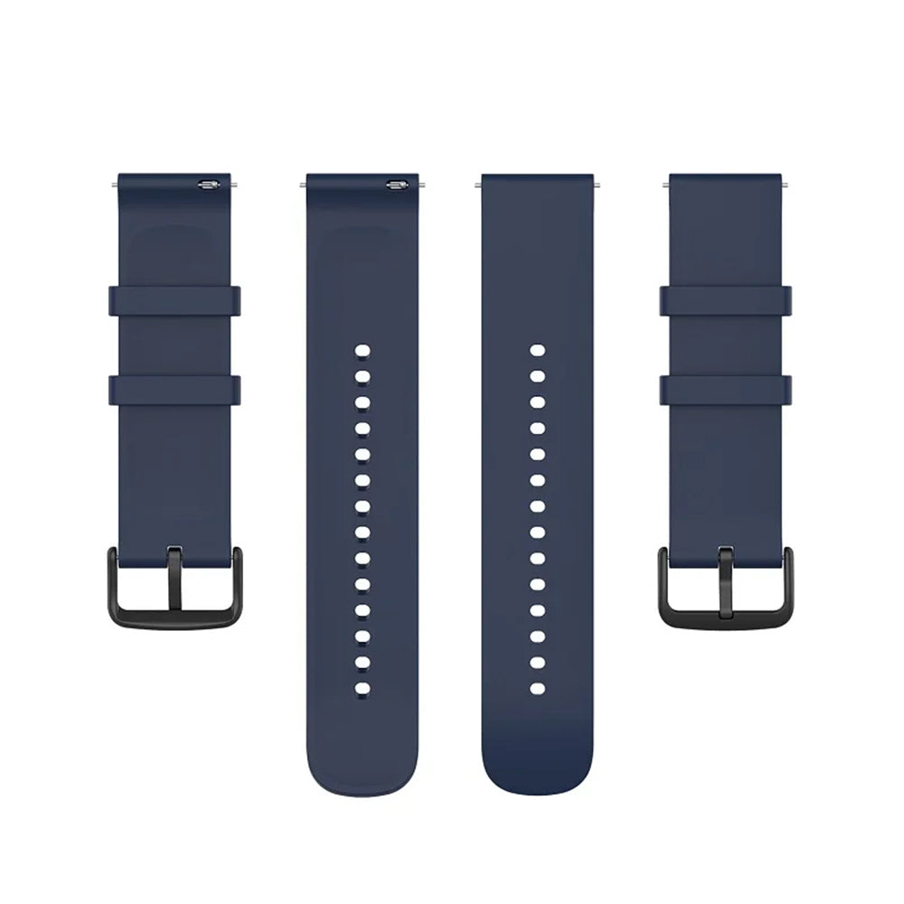 Kaiš Techsuit W001 za Samsung Galaxy Watch / Huawei Watch Series, 20mm, Tamnoplava