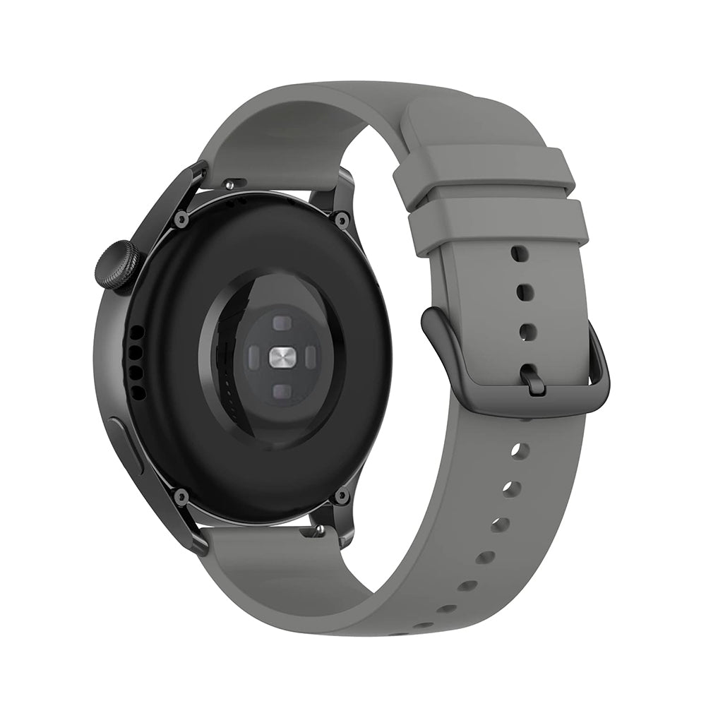 Kaiš Techsuit W001 za Samsung Galaxy Watch / Huawei Watch Series, 22mm, Sivi