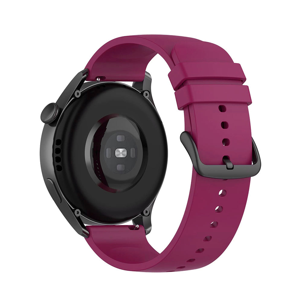 Kaiš Techsuit W001 za Samsung Galaxy Watch / Huawei Watch Series, 22mm, Crvena