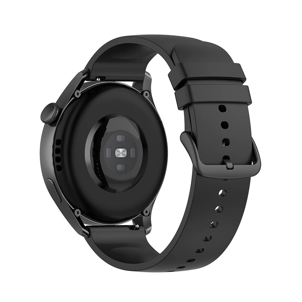 Kaiš Techsuit W001 za Samsung Galaxy Watch / Huawei Watch Series, Crna