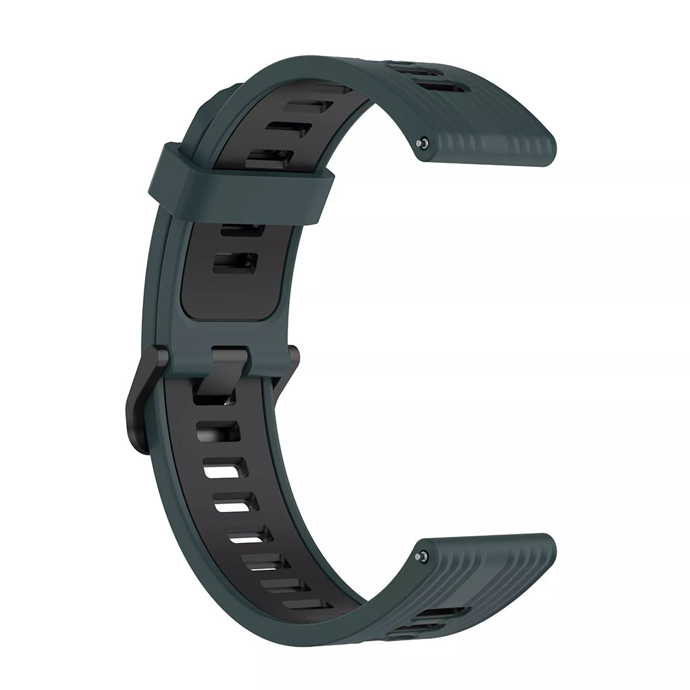 Kaiš Techsuit W002 za Huawei Watch / Xiaomi Watch Series, 22mm, Zelena