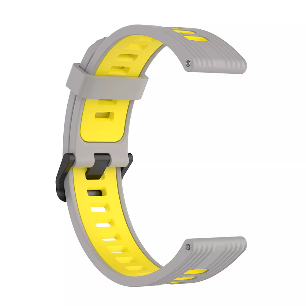 Kaiš Techsuit W002 za Samsung Galaxy Watch / Huawei Watch Series, 20mm, Sivi