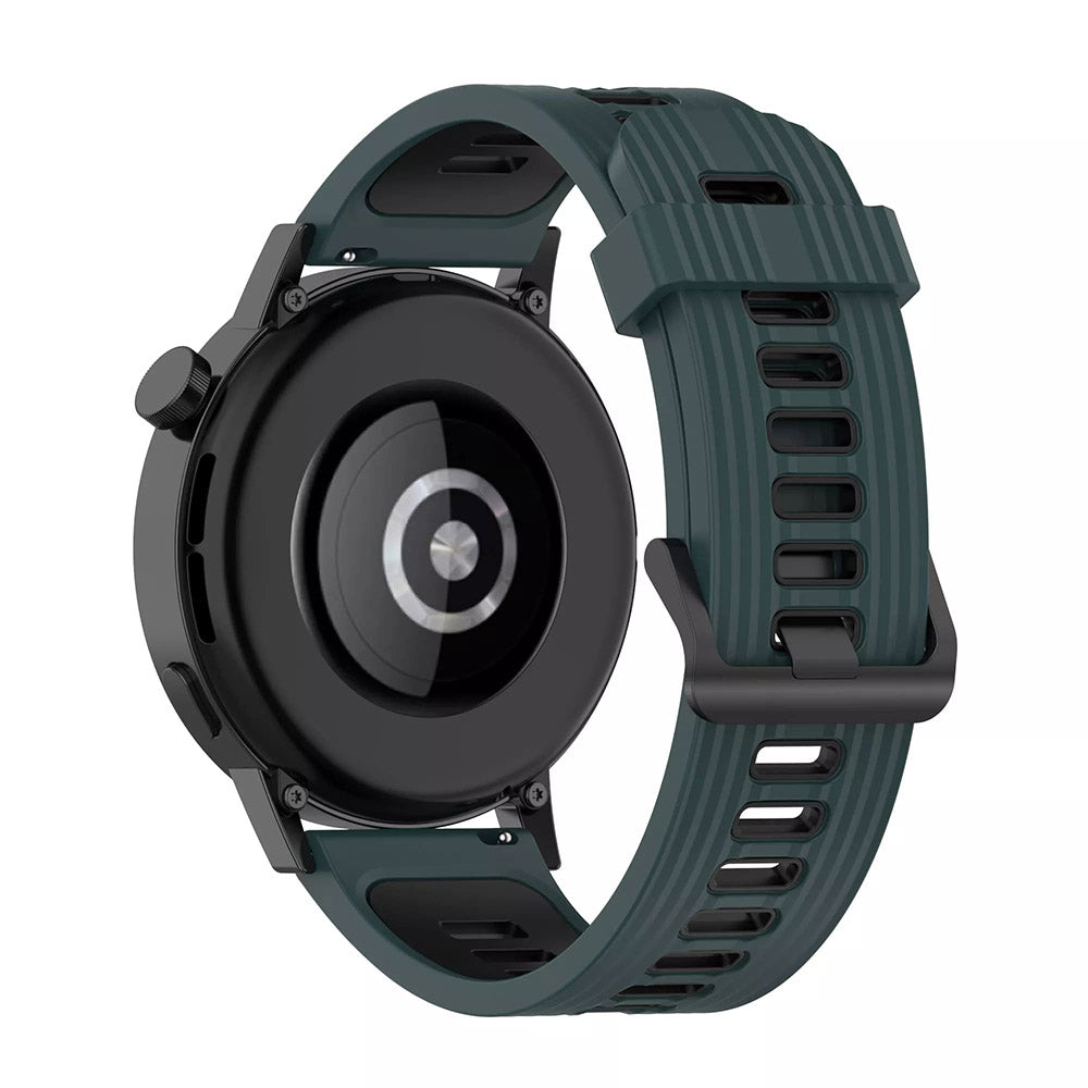 Kaiš Techsuit W002 za Samsung Galaxy Watch / Huawei Watch Series, 20mm, Zelen