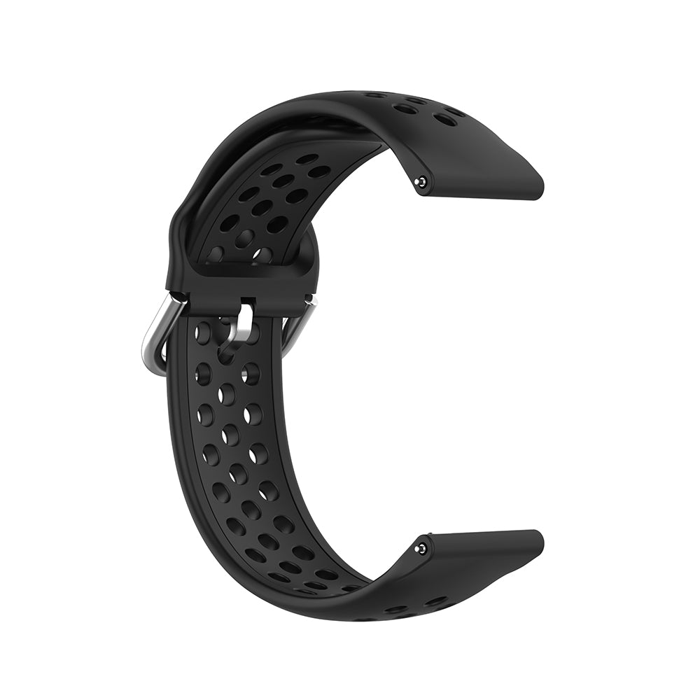 Kaiš Techsuit W004 za Samsung Galaxy Watch / Huawei Watch Series, 22mm, Crna