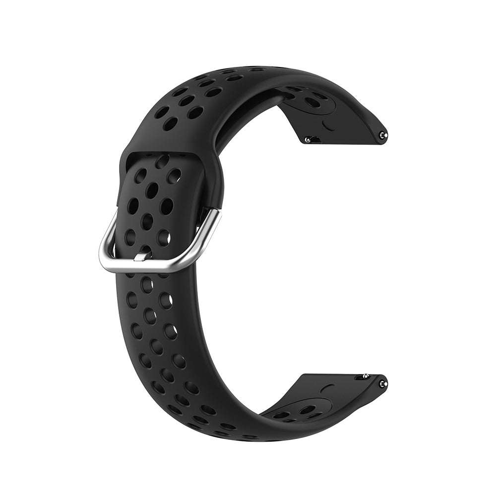 Kaiš Techsuit W004 za Samsung Galaxy Watch / Huawei Watch Series, 22mm, Crna