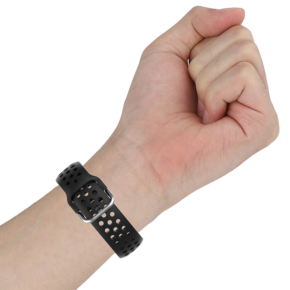 Kaiš Techsuit W004 za Samsung Galaxy Watch / Huawei Watch Series, 22mm, Crna