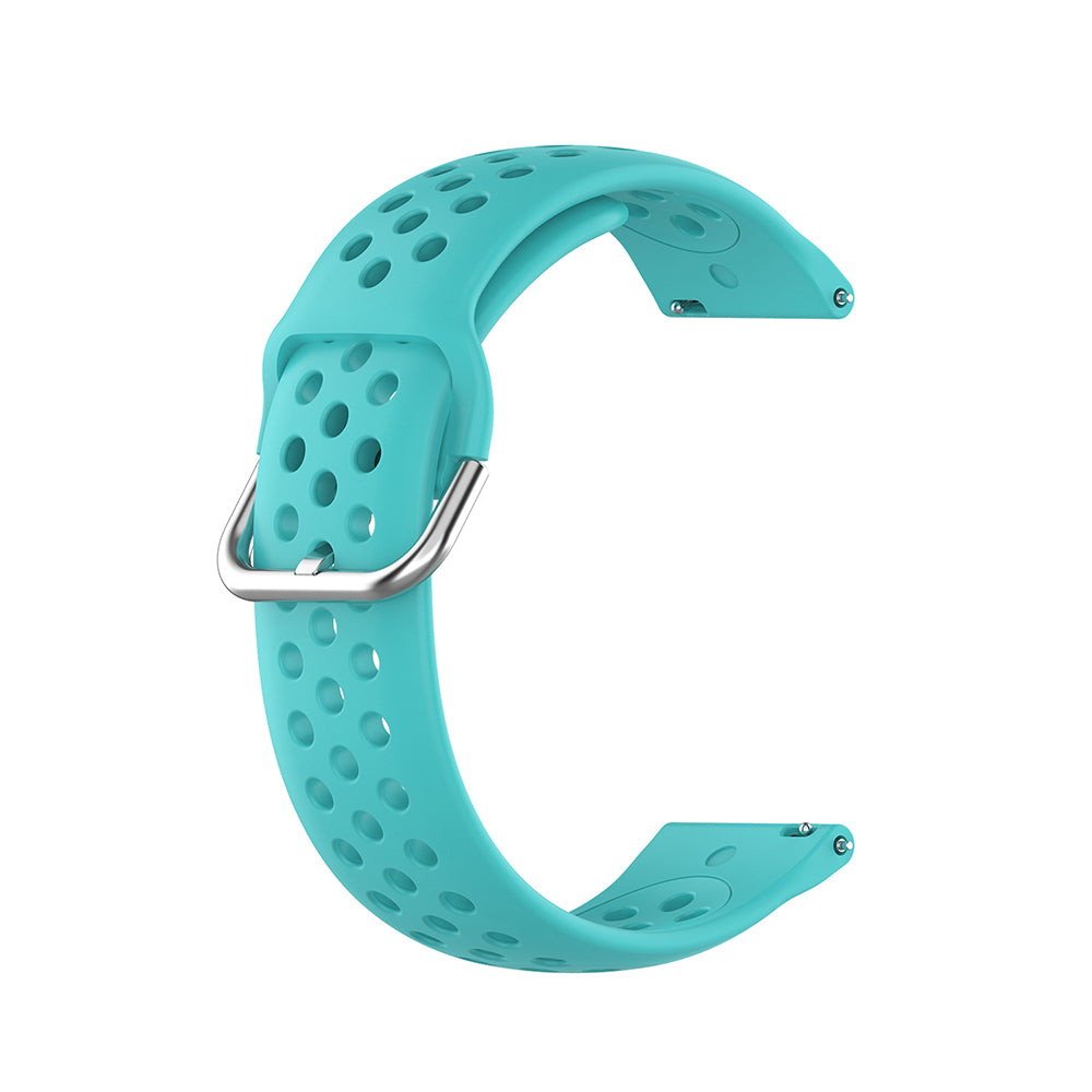 Kaiš Techsuit W004 za Samsung Galaxy Watch / Huawei Watch Series, 22mm, Tirkiz