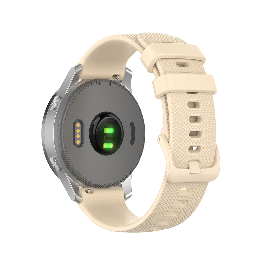 Kaiš Techsuit W006 za Huawei Watch / Garmin Watch Series, 18mm, Krem