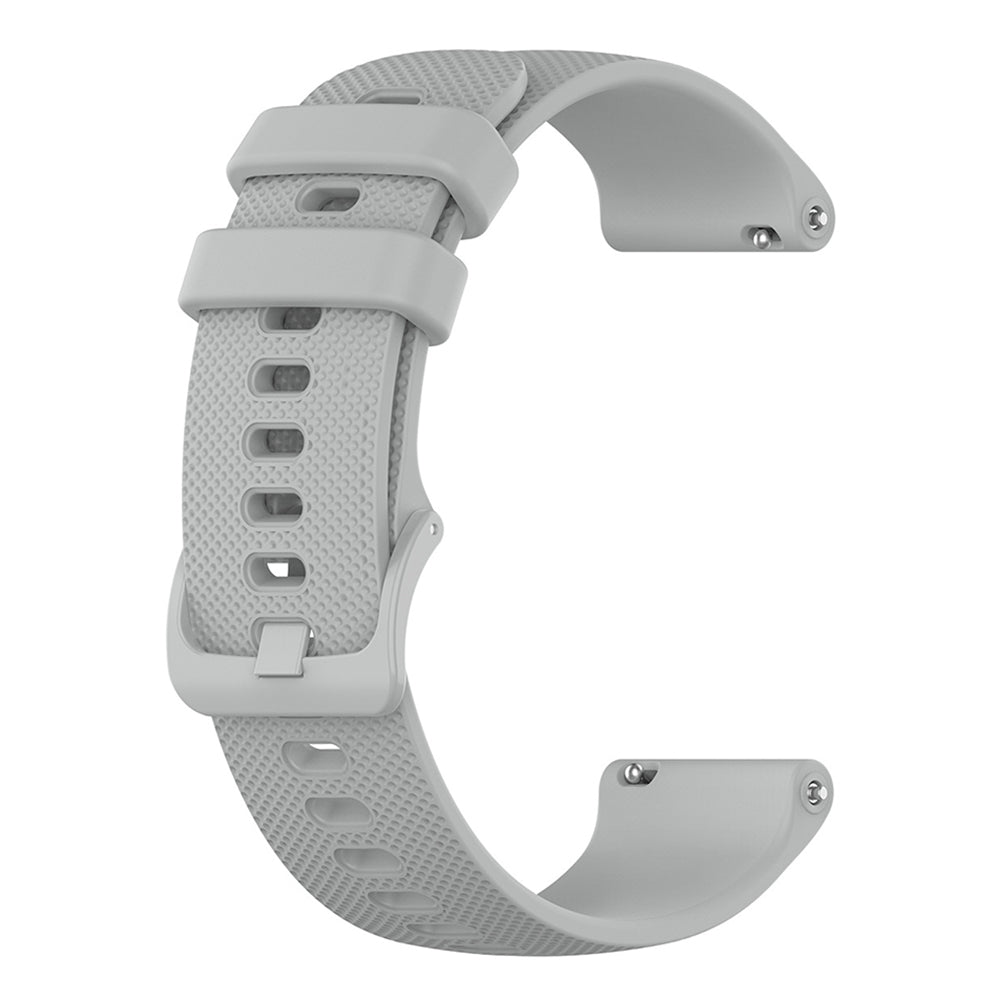Kaiš Techsuit W006 za Samsung Galaxy Watch / Huawei Watch Series, 20mm, Sivi