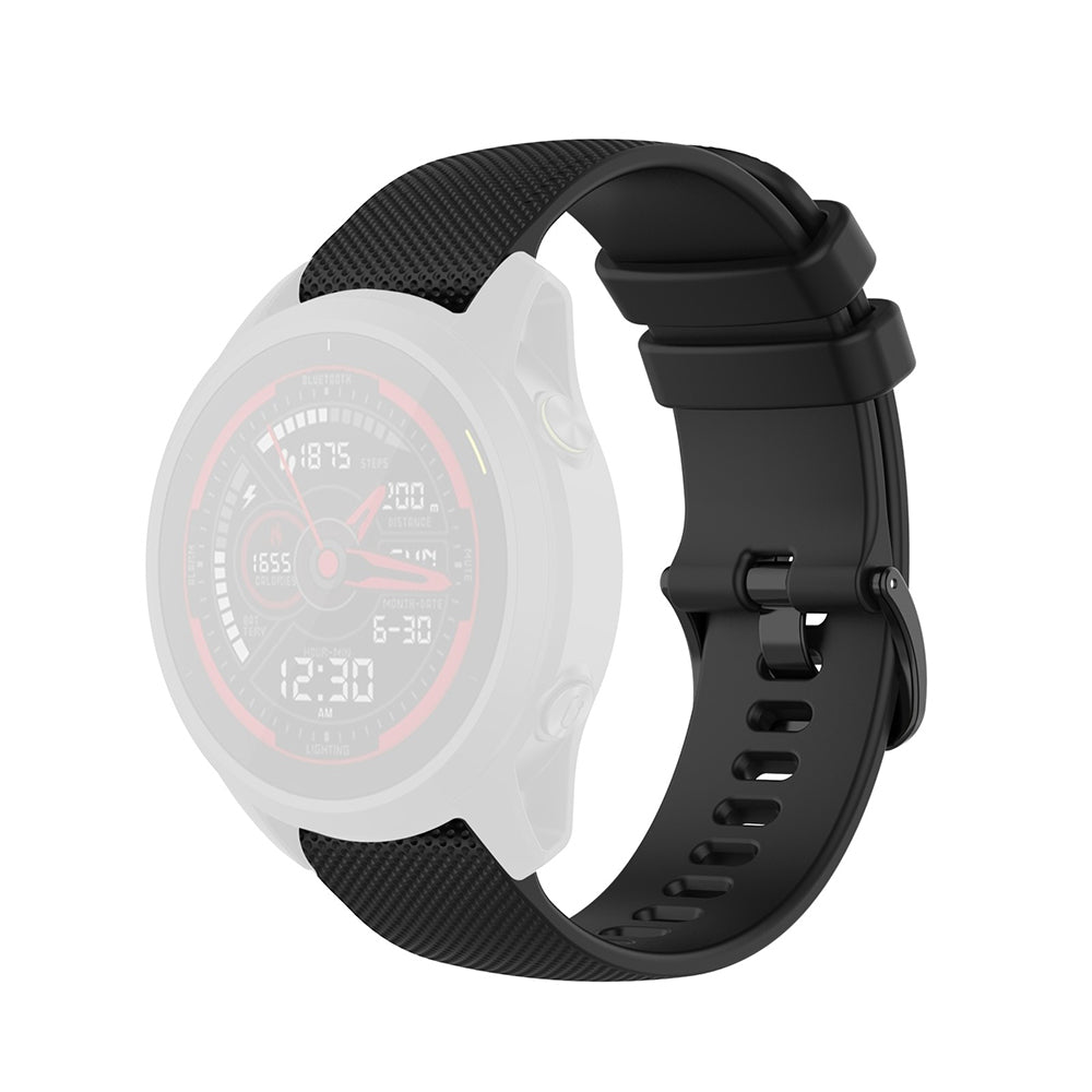 Kaiš Techsuit W006 za Samsung Galaxy Watch / Huawei Watch Series, 20mm, Crna