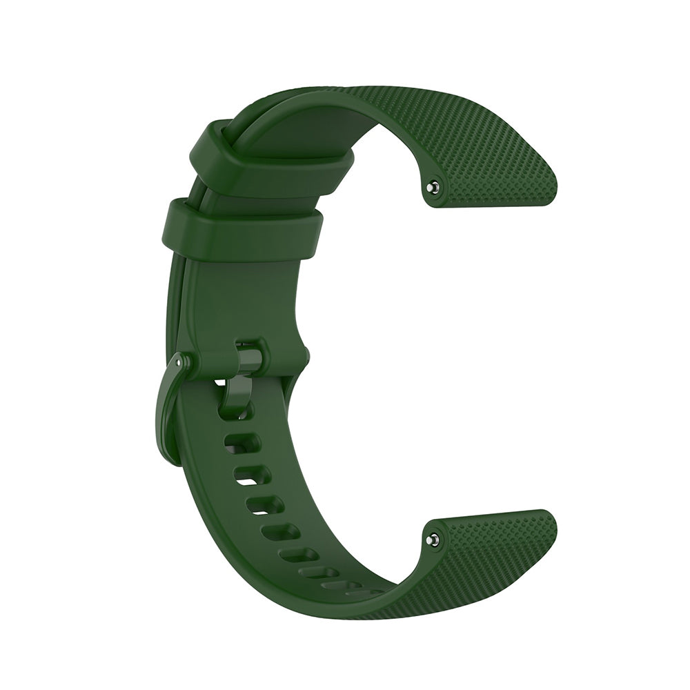 Kaiš Techsuit W006 za Samsung Galaxy Watch / Huawei Watch Series, 20mm, Zelena