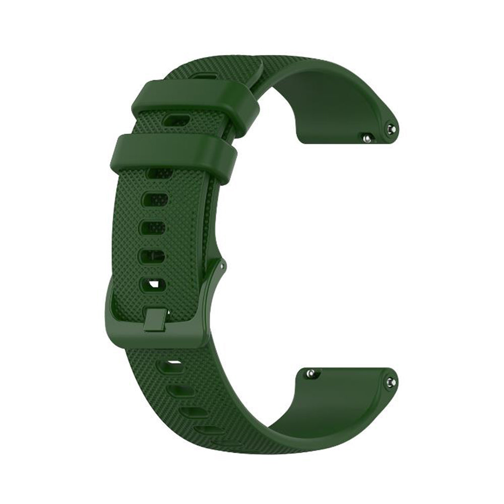 Kaiš Techsuit W006 za Samsung Galaxy Watch / Huawei Watch Series, 20mm, Zelena