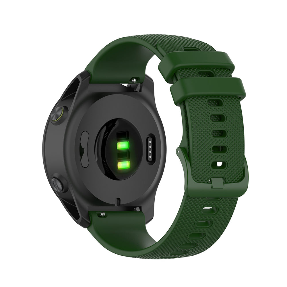 Kaiš Techsuit W006 za Samsung Galaxy Watch / Huawei Watch Series, 20mm, Zelena